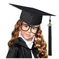 thumbnail image 2 of OSOLU Toddler Shiny Kindergarten And Preschool Graduation Caps For Kids And High School College For Adults With Tassel Baby Holiday Dailywear, S, 2 of 4