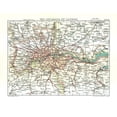 thumbnail image 2 of Philip 18x15 White Modern Wood Framed Museum Art Print Titled - London England - Philip 1904, 2 of 4