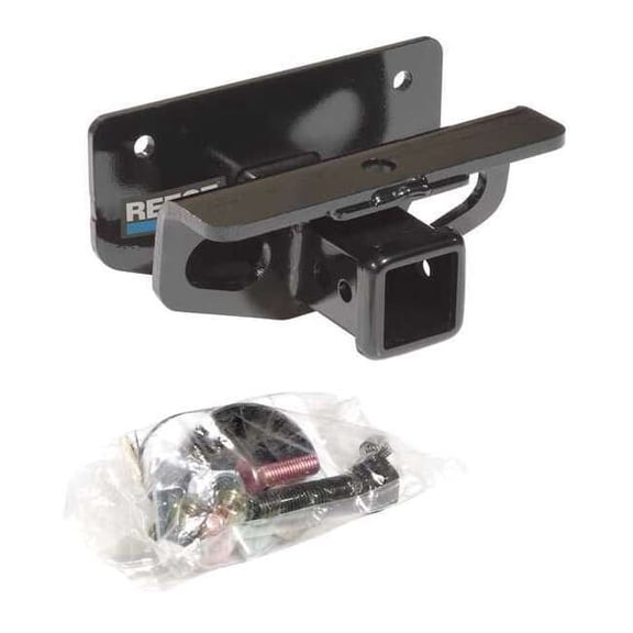 Reese Step Bumper Receiver,8.5 in,Steel 75662