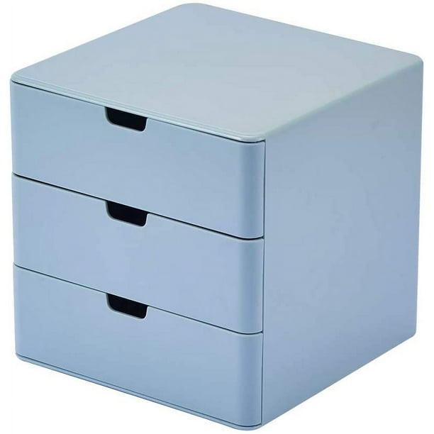 Cajonera Alta Estrecha Cajonera Sterilite Niveles Mediana Azul