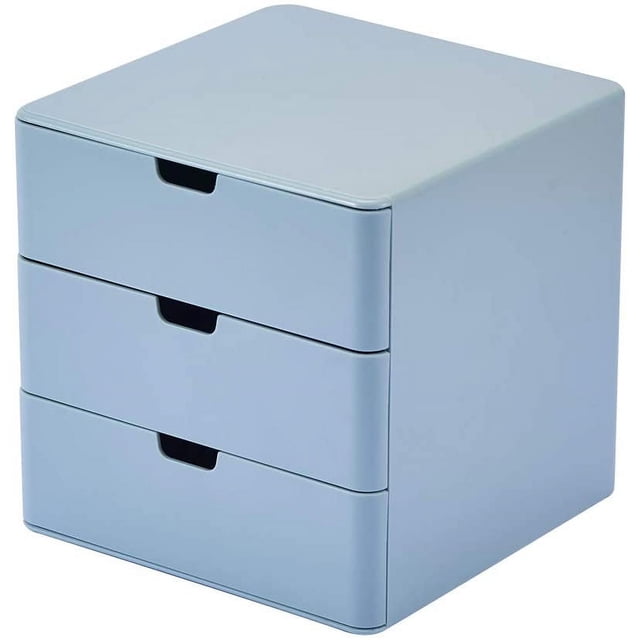 Organizador de tocador Ormromra 3 cajones compacto rosa