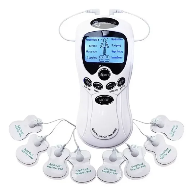 Masajeador Muscular Aparato Masaje De Choque Fisioterapia LingWen 9024715152527