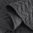 thumbnail image 5 of JML Quilt Set Queen 3 Piece Coverlet, Microfiber Embossed Bedspread with 2 Shams,88"x92", 5 of 5