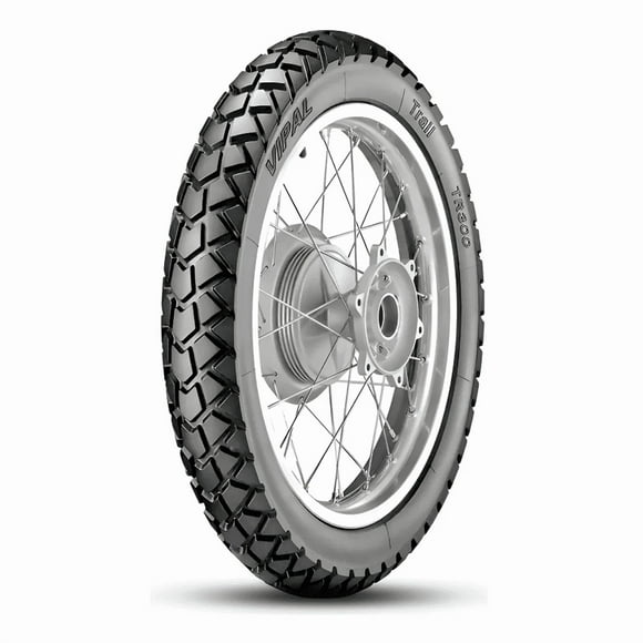 Llanta De Moto Vipal Tr300 80/90-21 48t Doble Próposito Uso Con Camara