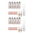 thumbnail image 1 of 36Pcs Kit de Antorcha de Soldadura Punta de Contacto 0.8mm M6 Y Puntas Soporte Difusor Y Copa de Protección para Mb15 15Ak Mig Welding Torch, 1 of 10