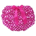 thumbnail image 1 of Jowowha Newborn Baby Girl Christmas Ruffle Bloomer Shorts Polka Dots Elastic Waistband Diaper Cover Briefs Hot Pink&White S/59, 1 of 6