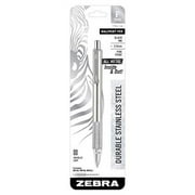 Zebra Pen F-701 Fine Point Ballpoint Retractable Pen, Black (Pack of 2)