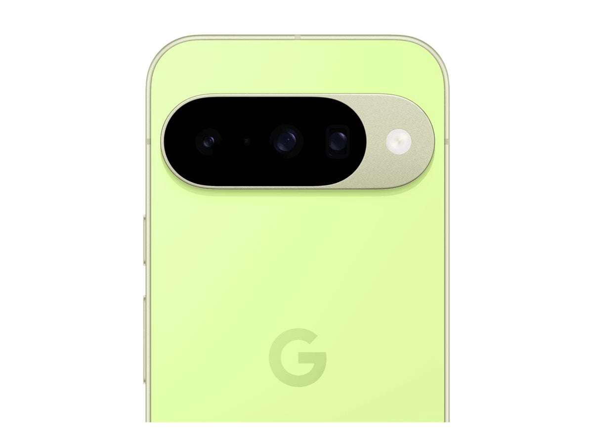 Google Pixel 10 - 5G smartphone - dual-SIM - RAM 12 GB / Internal Memory 128 GB - OLED display - 6.3" - 2424 x 1080 pixels (120 Hz) - 3x rear cameras 48 MP, 13 MP, 10.8 MP - front camera 10.5 MP - lemongrass