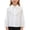 #0324-White, variant on Favoffer Big Girls Long Sleeve Shirt Spring Summer School Season Lace Ruffle Collar Soft Breathable Casual Top Basic Tee Daily School Play Outdoor Sizes 3-14Y