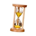 thumbnail image 2 of deevoka Hourglass Sand Timer Sandglass Timer Unbreakable 1 Minute Hour Glass Sand Clock Living Room Decoration Bedroom Party Ornament yellow, 2 of 8