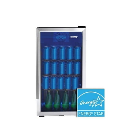 Danby 3.1 cu. ft. Free-Standing Beverage Center  Stainless Steel