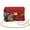 Colorful Flower, variant on Pzuqiu Colorful Flower Leather Cross Body Bag Lightness Minimalist Quilted Leather Mini Crossbody Purse for Women Versatile Fashion Practical for Daily Use and Travel