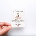 thumbnail image 4 of Pocket Hug Cute Charms Flower Butterfly & Themed Keychains Heartwarming Blessing Creative Small Pendants Christmas Decorations Safeglitz, 4 of 4
