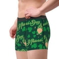 thumbnail image 3 of Kdxio Men's Boxer Briefs with St Patrick's Day9 Print - Comfortable and Breathable Underwear for Everyday Wear, 3 of 7