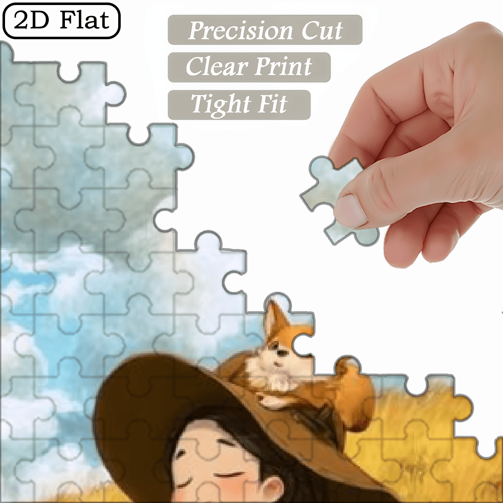 A Box of (1000pcs) Adult Puzzles, Character Landscape Theme, High Difficulty, Suitable for Adults, Family Entertainment.29.4*19.6 in