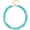 14mm Light Bule Beads, variant on Chunky Colorful Beaded Choker Necklace for Women - Summer Beach Round Resin Beads Necklace, Trendy Statement Summer Beach Jewelry Birthday Gifts for Vacation Holiday