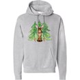thumbnail image 2 of Inktastic Alaska Moose and Trees Adult Hoodie Sweatshirt, 2 of 4
