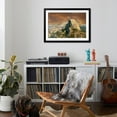 thumbnail image 4 of Art.com Yosemite National Park, California - Half Dome from Glacier Point Art Print by Lantern Press, Black Frame Wall Art, 44" x 32", 4 of 5