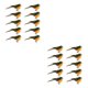 thumbnail image 3 of Cateissary 10pcs Artificial Red Birds for Centerpieces Decor Home Garden Petirrojo verde 9x4cm 2Conjunto, 3 of 6