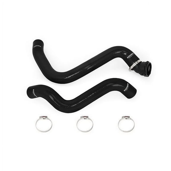 Mishimoto MMHOSE-MUS-11BK Silicone Radiator Hose Kit Compatible With Ford Mustang GT 5.0 2011 Black
