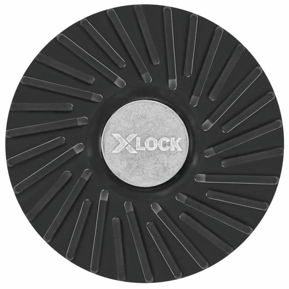 Bosch 6In X-Lock Backing Pad With X-Lock Clip Medium Hardness