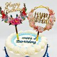 thumbnail image 4 of relayinert Happy Birthday Cake Decoration Plaque, 4 of 9