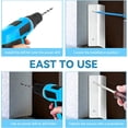 thumbnail image 3 of 2 Pcs Garage Door Mouse Guard - Garage Door Seal Guards Rustproof Side Seal - ONE-TIME Install Blocks Rats/Snakes/Leaves/Moisture - Heavy Duty for Residential & Commercial Use (4 Pack), 3 of 3