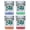Multicolor (4-Pack), variant on Angel Fire New Mexico Vintage Design Souvenir 2 oz Square Shot Glass – Red