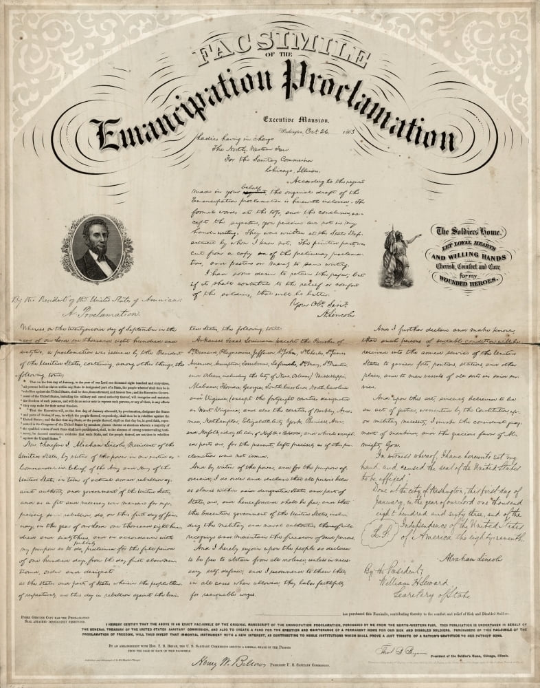 A proclamation to the world image