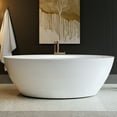 thumbnail image 3 of Empava 71" Luxury Freestanding Bathtub Acrylic Soaking SPA Tub by Empava – EMPV-FT1503, 3 of 9