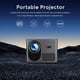 thumbnail image 4 of Mini proyector portátil para el hogar, proyector pequeño para teléfono, proyector de vídeo 1080 de alta definición con enchufe estadounidense, 4 of 7