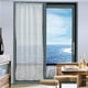 thumbnail image 4 of Varilla de cortina de ventana de color sólido francés de alta precisión con ojal, color café 25*40 (64*102), 4 of 8
