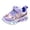 Purple, variant on Toddler Light Up Shoes for Girls Boys Non Slip Led Sneakers with Hook and Loop Athletic Running Walking Tennis Shoes Pink Size 5.5 Toddler