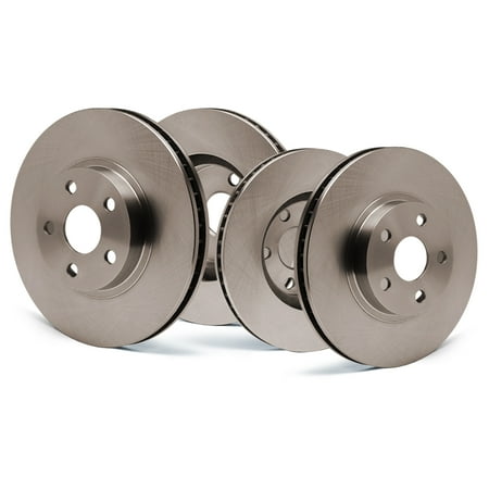 Front Brake Disc Rotors (278mm) For 2001-2007 Ford Escape - Pair, Replaces BD125725E