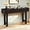 Espresso, variant on Solid Wood Console Table with 3 Drawers, 52 inch Entryway Table with Fluted Drawers Wooden Hallway Tables for Living Room Hall Entrance, Cherry