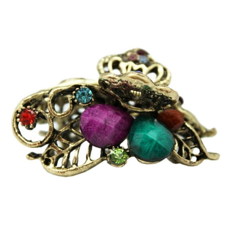 Small Crystal Butterfly Claw Clip - Gems n crystals Butterfly Hair Claw Clip