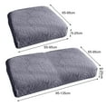 thumbnail image 6 of Tnobhg Sofa Cover Elastic Anti-slip Easy to Clean Fine Workmanship Leaf Pattern Couch Cover for Home Living Room, 6 of 8