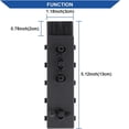 thumbnail image 3 of Power Seat Switch Control 8 Ways for 2010-2019 Chevy/Cadillac/GMC/Buick 12451497, 3 of 7