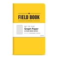 thumbnail image 2 of Elan Publishing Company Field Notebook  / Pocket Journal - 3.5"x5.5" - Yellow - Graph Memo Book - Pack of 5 - ELAN-FN-001D, 2 of 6