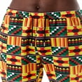 thumbnail image 3 of Puntoco Pantalones holgados con bolsillos y cordón de gran tamaño con estampado para hombre, 3 of 7