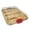 Wooden Color, variant on Homelife Charcuterie Boards with Lid Double-Sided Food Plate Cheese Board with Locking Buckle Sauce Grooves Cutting Boards for Kitchen