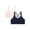 Rose Quartz/Peacoat, variant on Women's Strappy Keyhole Sports Bra, 2-Pack, Sizes S-XL