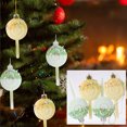 thumbnail image 3 of OAVQHLG3B 4Pcs Christmas Ball Ornaments Christmas Decorations Maca Color Candy Shaped Plastic Christmas Balls Christmas Tree Ornaments, 3 of 5