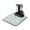 White-537, variant on Washable Rubber Multicolored Floral Dish Drying Mats for Kitchen Counter Home Large Coffee Bar Pad Accessories and Decor for Utensils Stemware 16''x18''