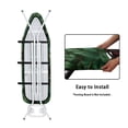 thumbnail image 4 of HELLHERO Soft Ironing Board Cover, Leaves Ironing Board Cover, Non Stick Scorch and Stain Resistant Standard Size 15x54 Inch with Elastic Edges, 4 of 5