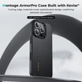 thumbnail image 2 of Funda BENKS Montage ArmorPro para iPhone 16 Pro Max con Magsafe, 2 of 8