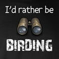 thumbnail image 3 of CafePress - I'd Rather Be Birding Long Sleeve Dark T Shirt - Long Sleeve Dark T-Shirt, 3 of 4