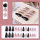 thumbnail image 2 of Kit de uñas ZIFANHU de 24 piezas, forma coffin mediana, rosa con pedrería, 2 of 8
