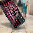 thumbnail image 2 of DALUX V Hybrid Kickstand Holster Phone Case Compatible with Motorola Moto G Stylus 5G (2021) - Pink Camo US Flag, 2 of 2