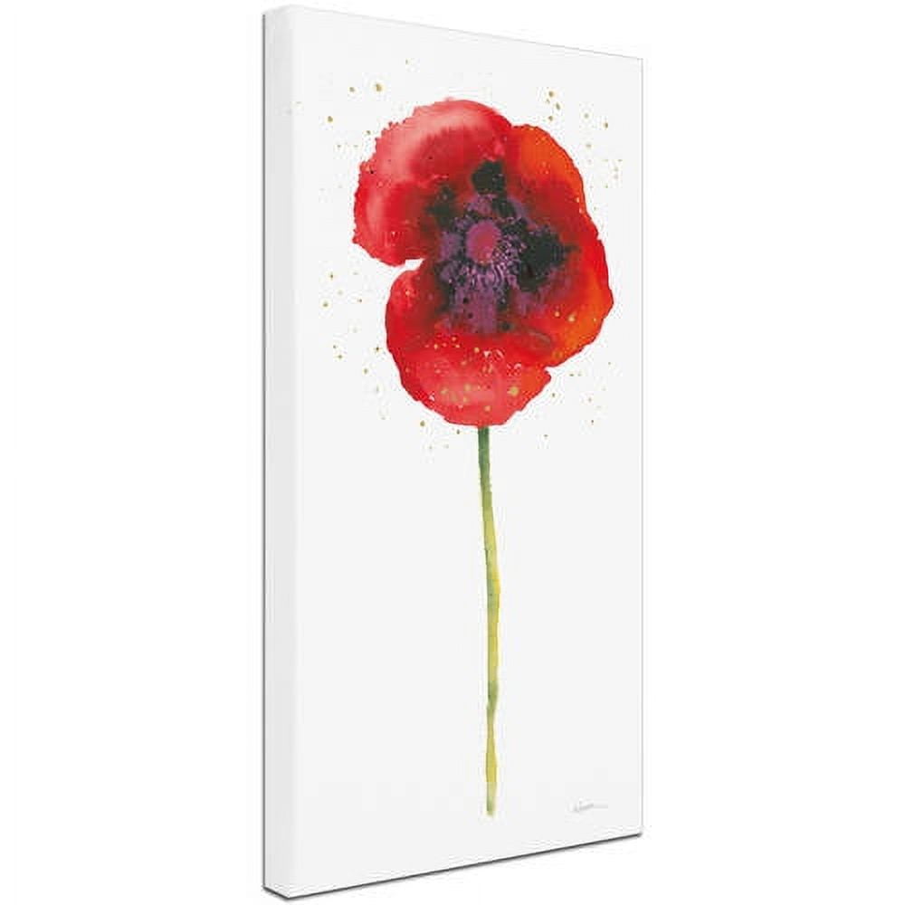 Trademark Fine Art "Splash I with Gold" Canvas Art by Shirley Novak